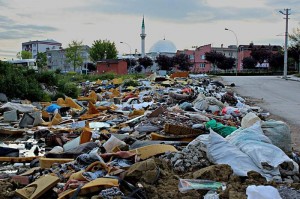 çöpler şehrin göbeği