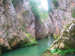 Bursa'da kimsenin girmeye cesaret edemediği kanyon