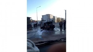 Otomobil Alev Alev Yand?