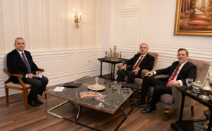 BTSO Yönetim Kurulu Başkanı Burkay ve Büyükşehir Belediye Başkanı Altepe 1