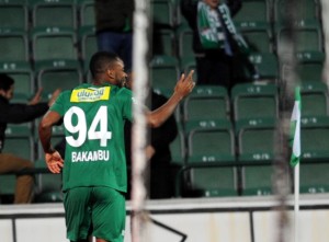 ZİRAAT TÜRKİYE KUPASI BURSASPOR: 1 - CENTONE KARAGÜMRÜK: 0 (İLK YARI)