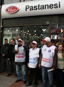 KAFKAS İŞÇİLERİ İŞ BIRAKTI