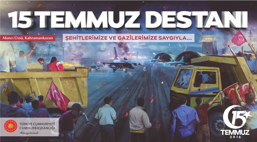 İşte 15 Temmuz destanının çarpıcı afişleri