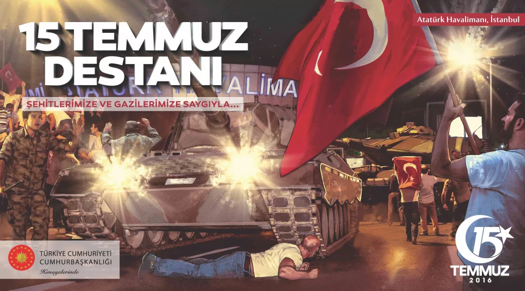 İşte 15 Temmuz destanının çarpıcı afişleri