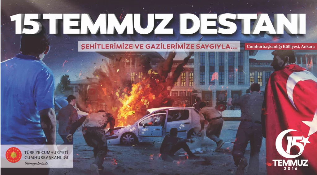 İşte 15 Temmuz destanının çarpıcı afişleri