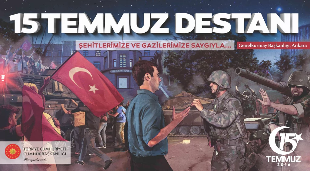 İşte 15 Temmuz destanının çarpıcı afişleri