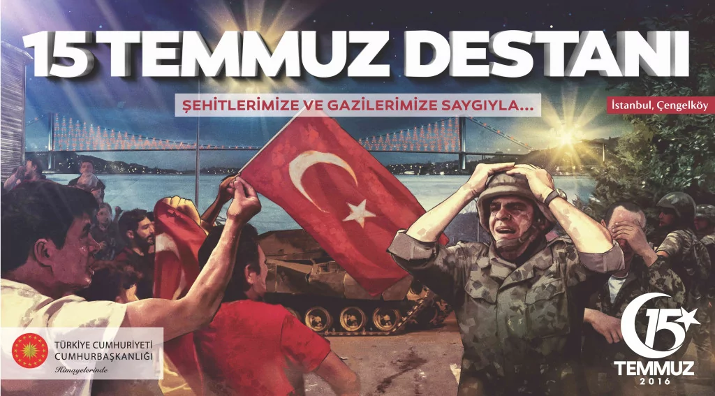 İşte 15 Temmuz destanının çarpıcı afişleri