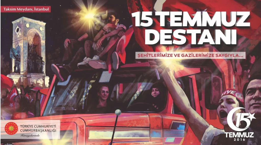 İşte 15 Temmuz destanının çarpıcı afişleri