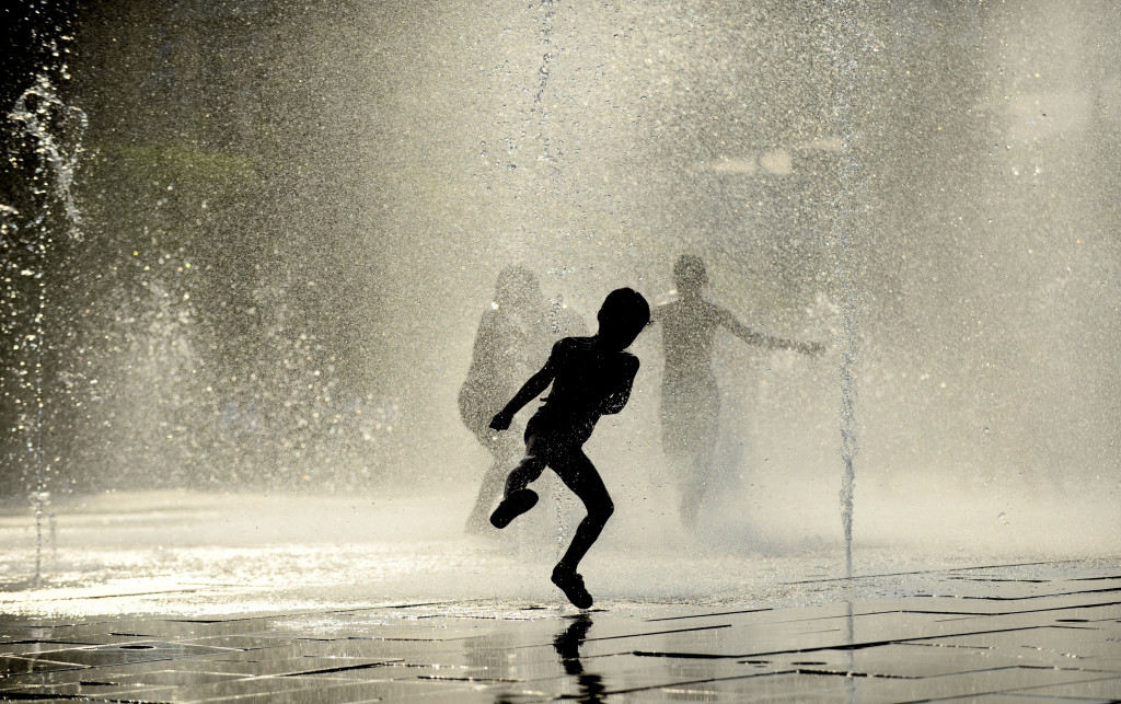 Bursa'da eğlenceli serinlik
