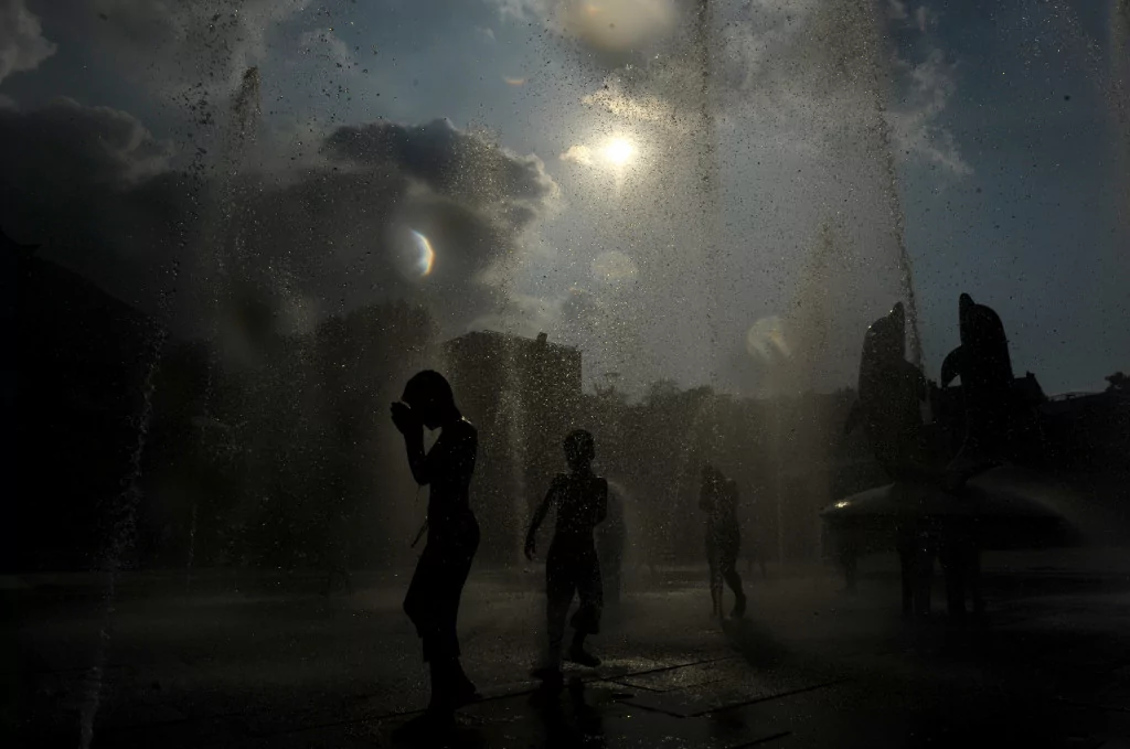 Bursa'da eğlenceli serinlik