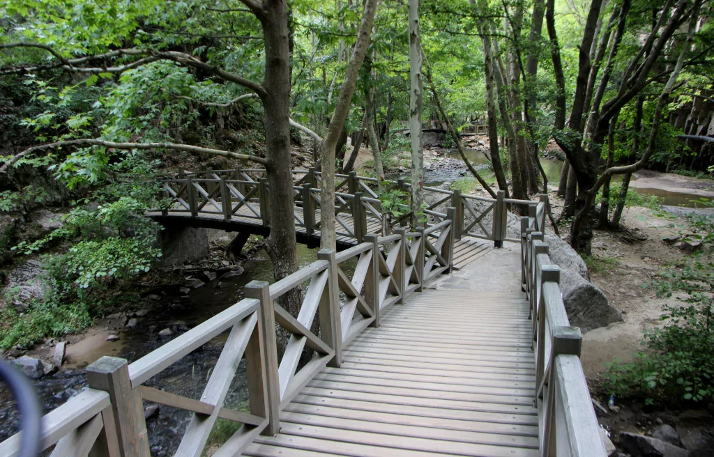 Bursa'da bu kanyona girenler büyüleniyor