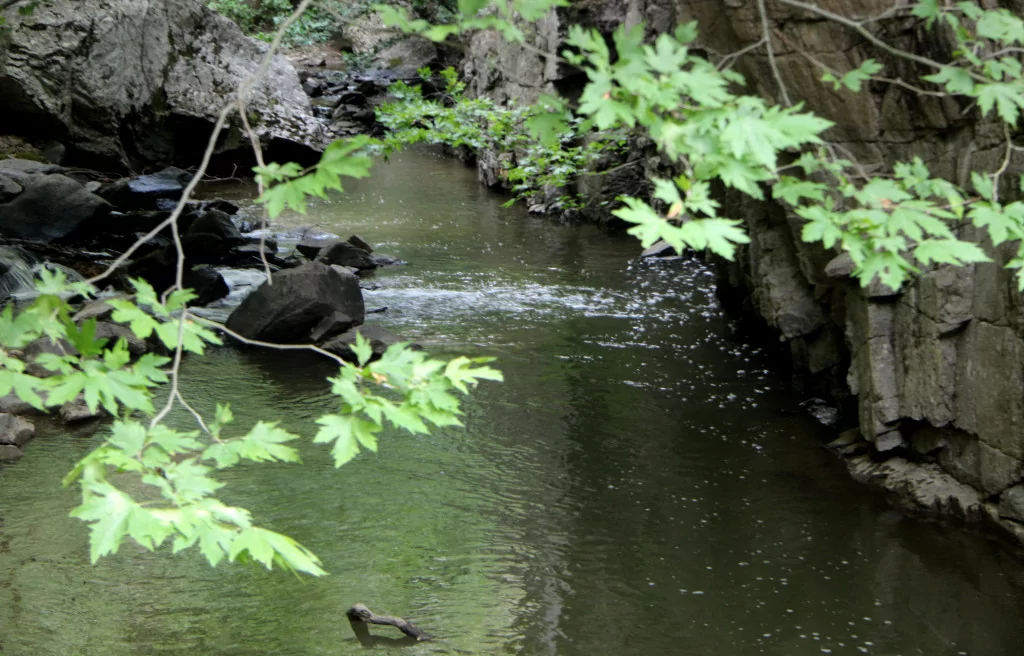 Bursa'da bu kanyona girenler büyüleniyor