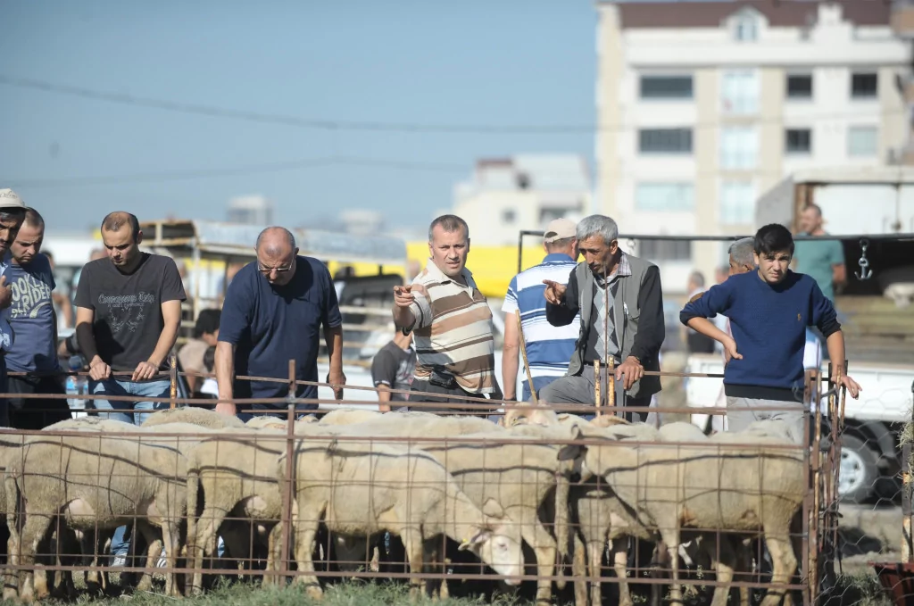 Bursa'da Kurban Bayramı manzaraları