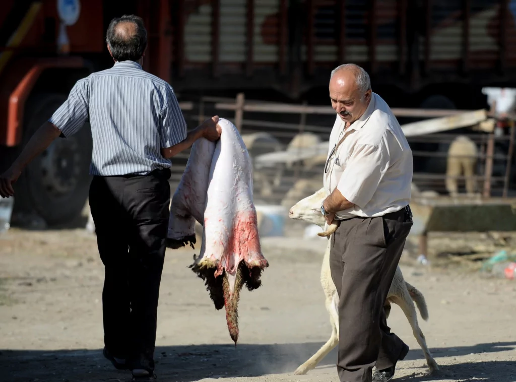 Bursa'da Kurban Bayramı manzaraları