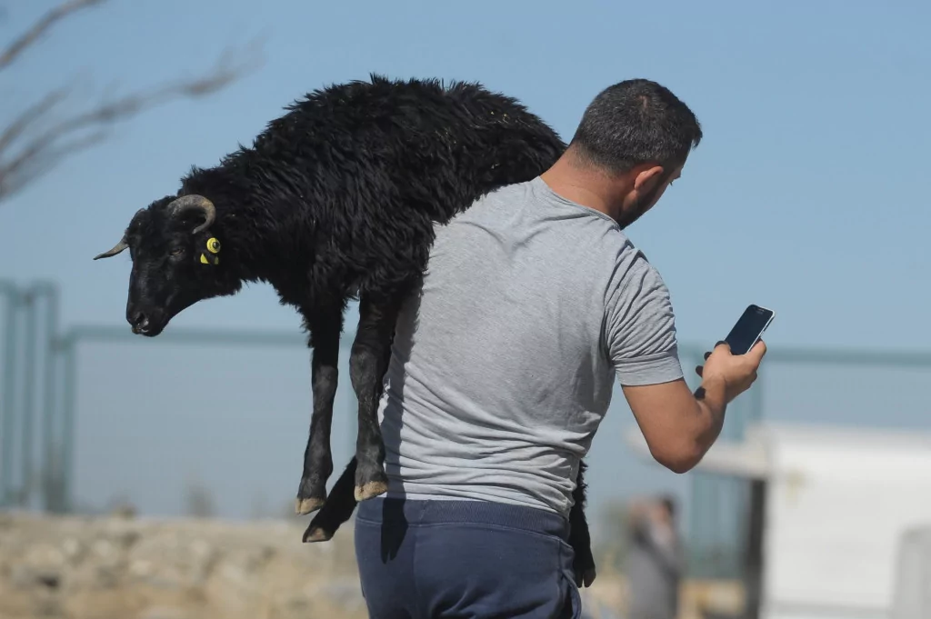 Bursa'da Kurban Bayramı manzaraları