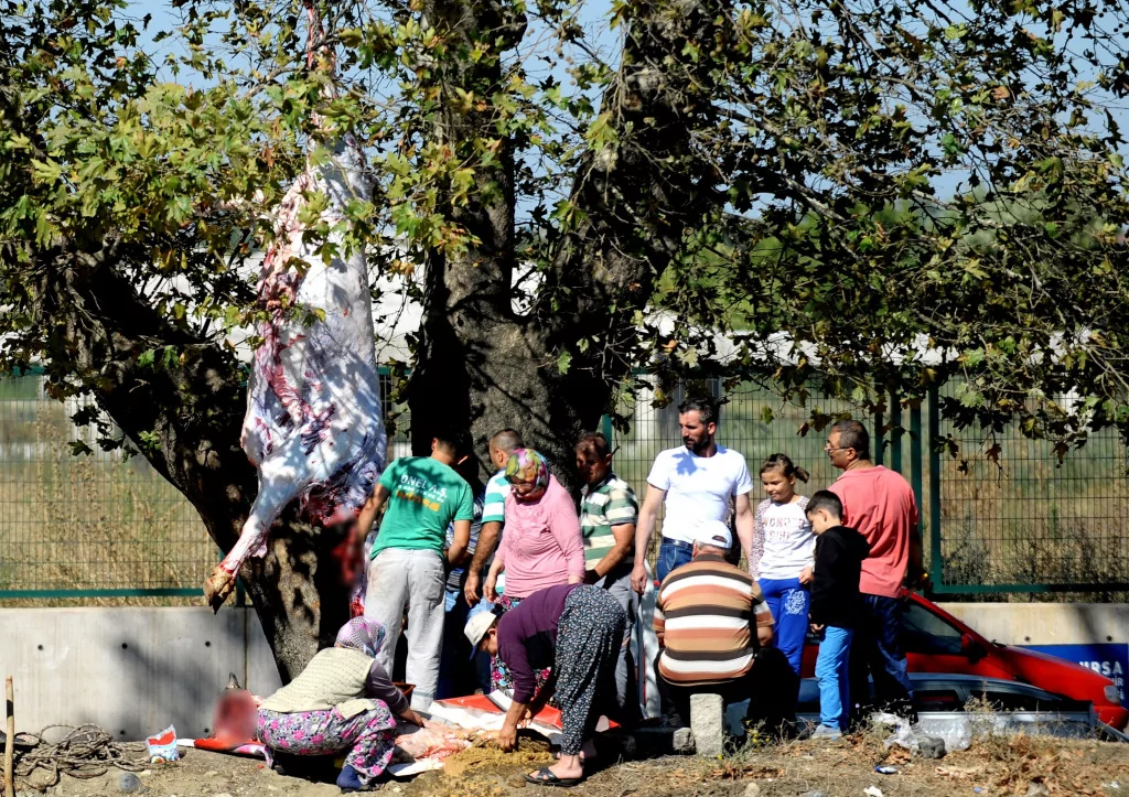 Bursa'da Kurban Bayramı manzaraları