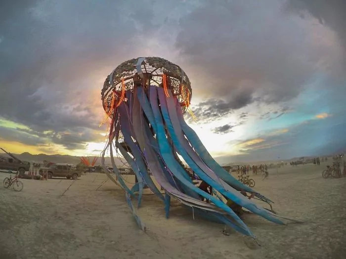 Burning Man 2017'den 10 etkileyici fotoğraf