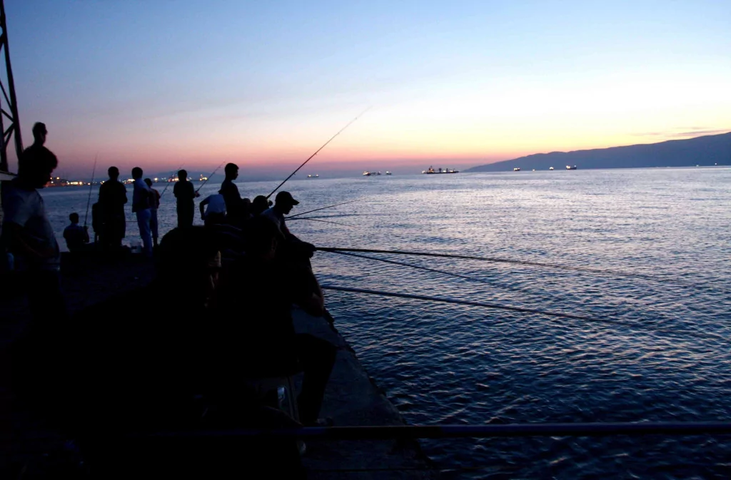 Bursa'da gün batımının muazzam görüntüleri