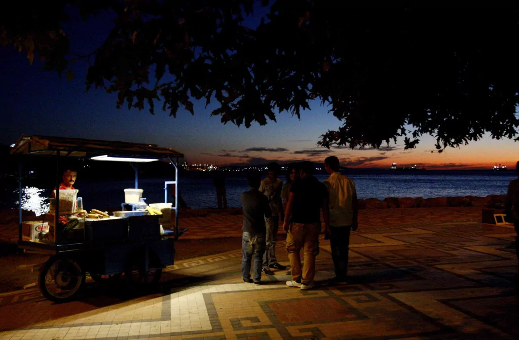 Bursa'da gün batımının muazzam görüntüleri