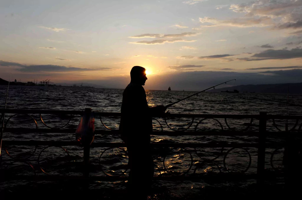 Bursa'da gün batımının muazzam görüntüleri