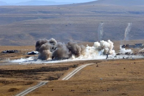 TSK'dan nefes kesen tatbikat - 'Atış Serbest'