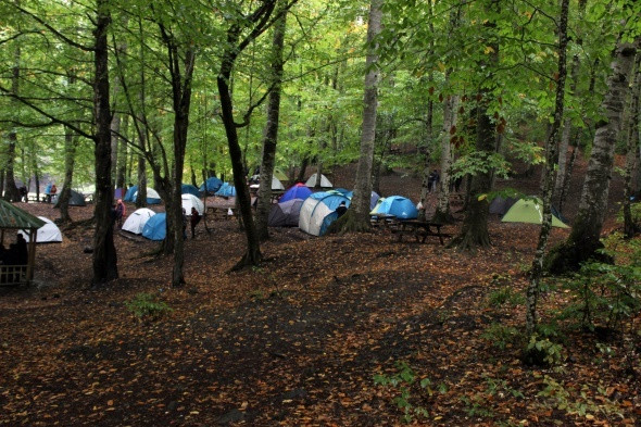 Yedigöller'in büyüleyen sonbahar manzarası