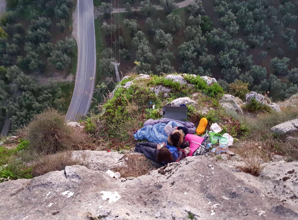 Bursa'da nefes kesen görüntüler