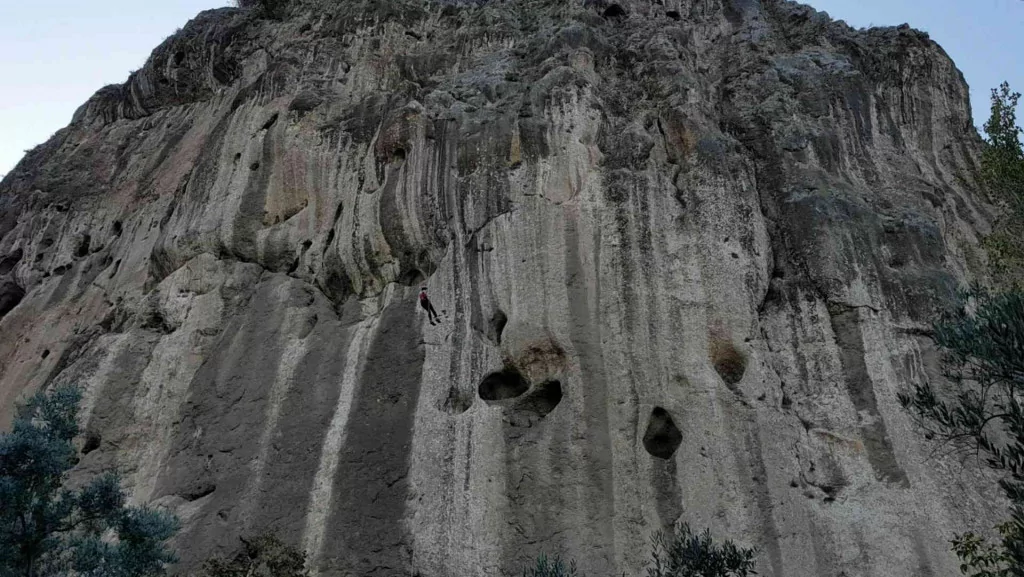 Bursa'da nefes kesen görüntüler