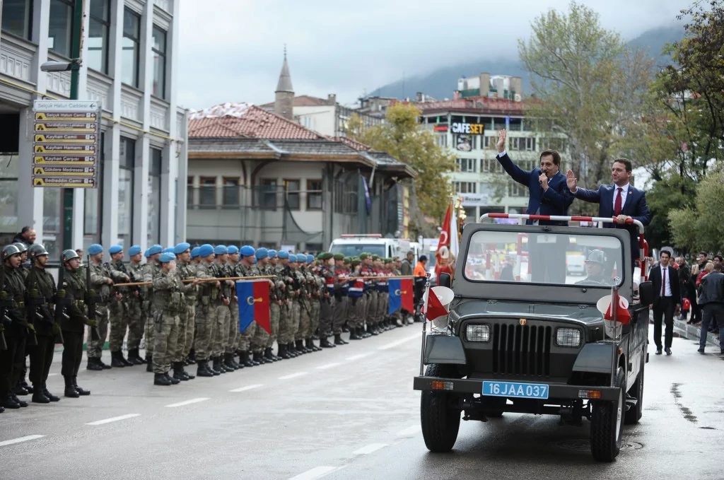 Bursa'da 29 Ekim coşkusu