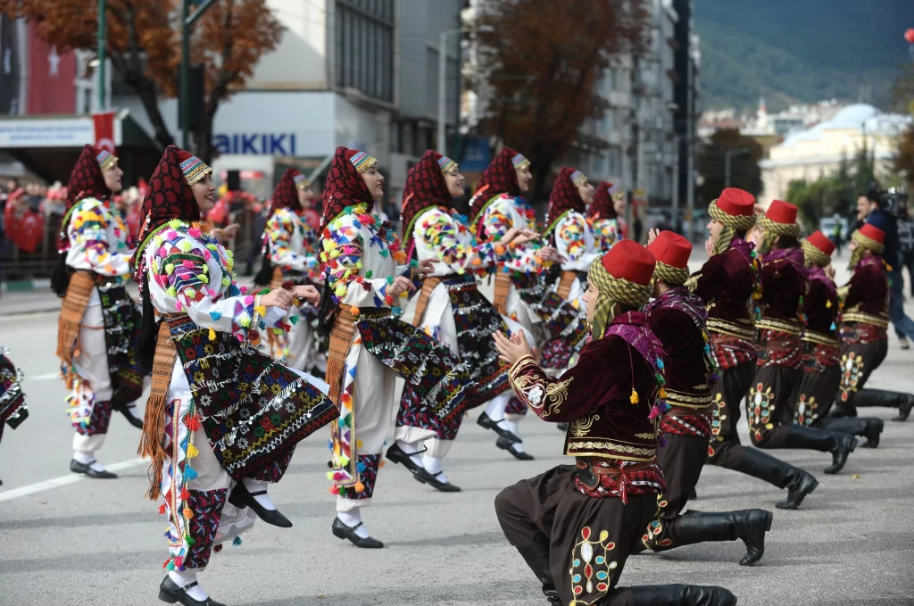 Bursa'da 29 Ekim coşkusu