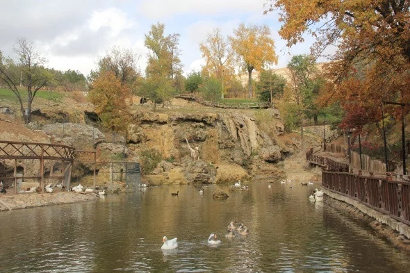 Bozkırda kartpostallık sonbahar manzaraları