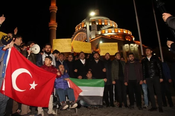 Müslüman dünyasından Kudüs protestoları