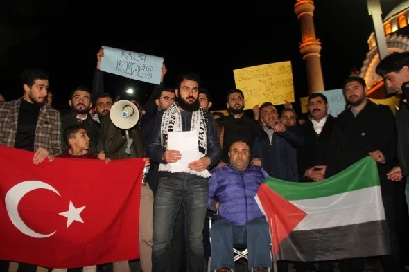 Müslüman dünyasından Kudüs protestoları
