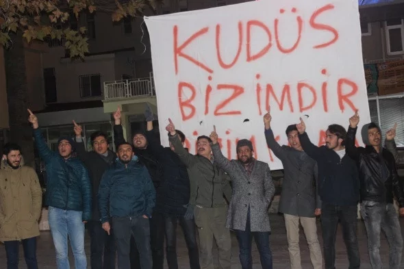 Müslüman dünyasından Kudüs protestoları