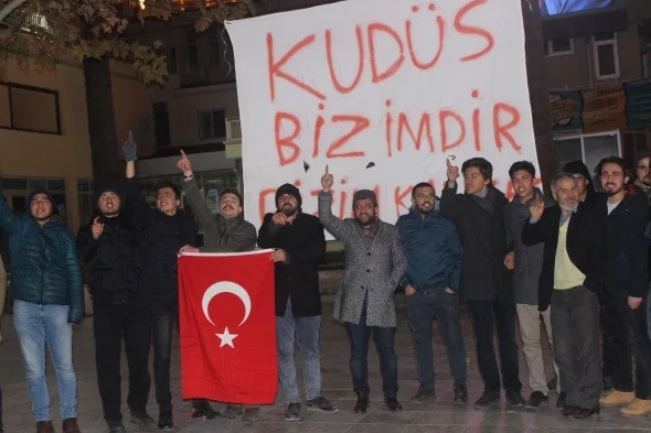 Müslüman dünyasından Kudüs protestoları