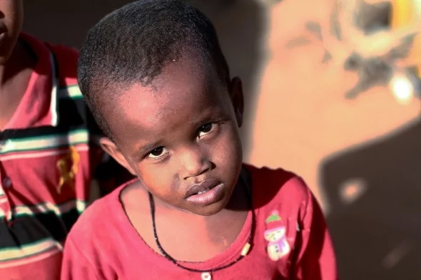 Afrika'da çocuk olmak!