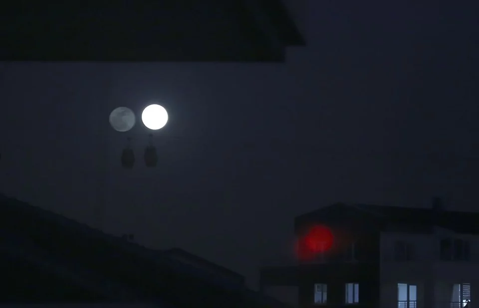 Kanlı Ay Tutulması için geri sayım