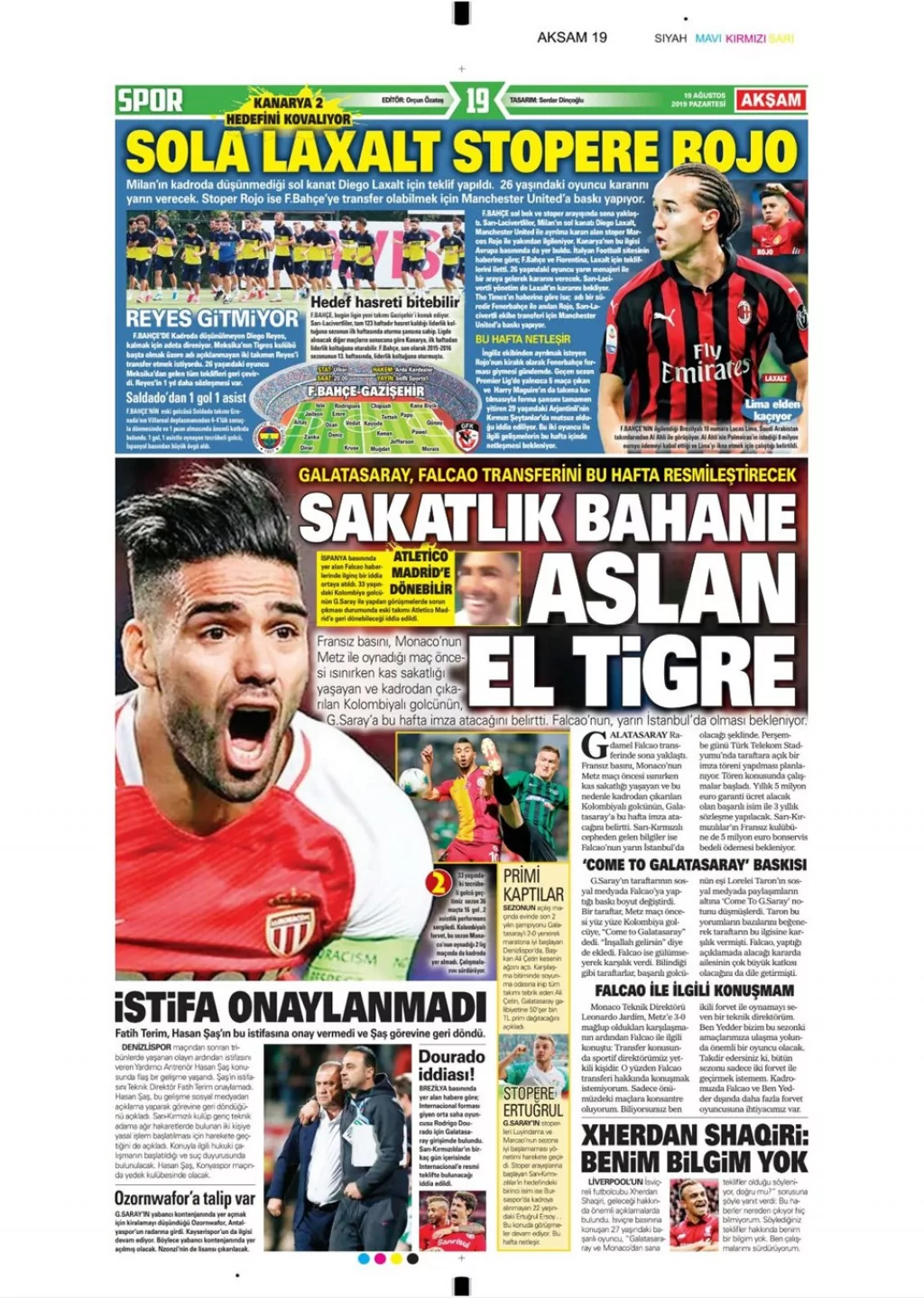 İşte günün spor manşetleri!