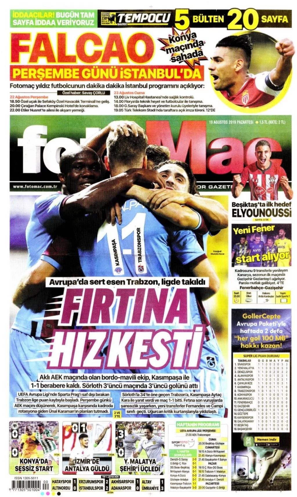 İşte günün spor manşetleri!