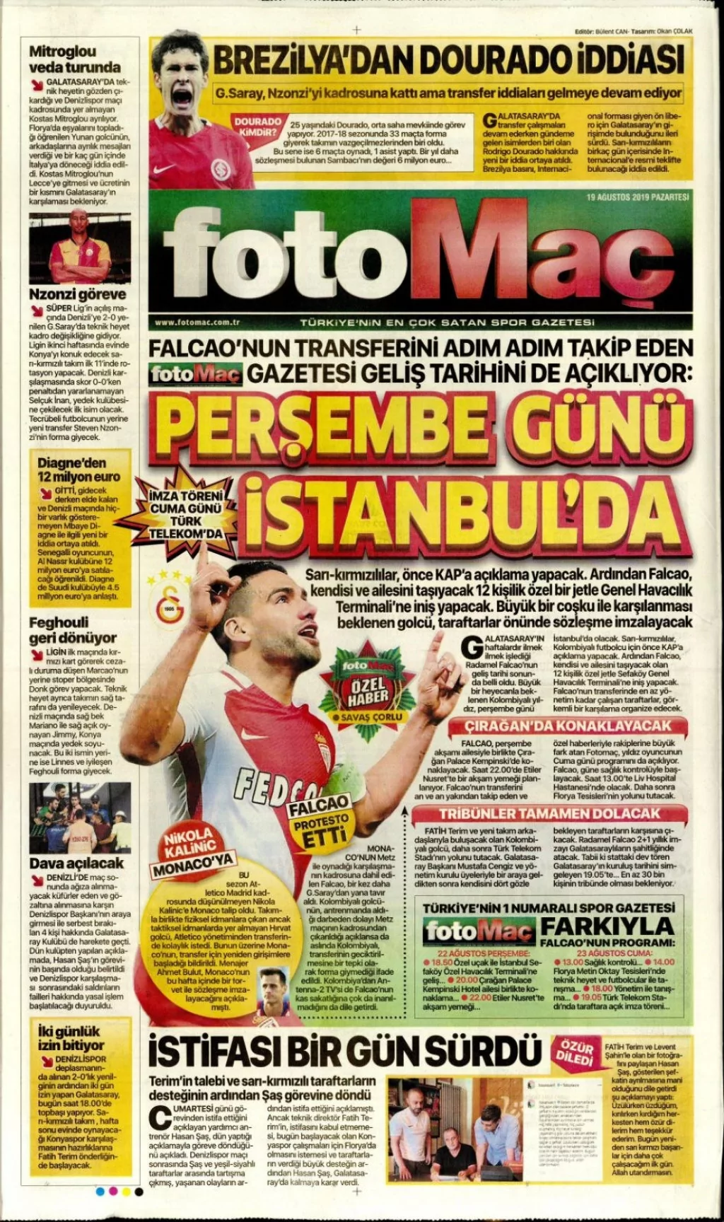 İşte günün spor manşetleri!