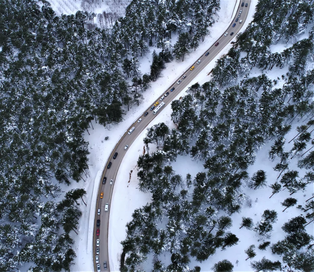 Uludağ'da kartpostallık manzaralar