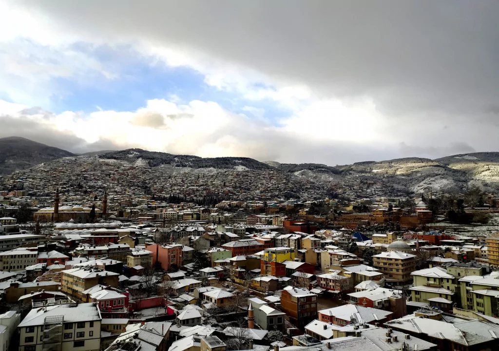 Bursa'da kartpostallık manzaralar!