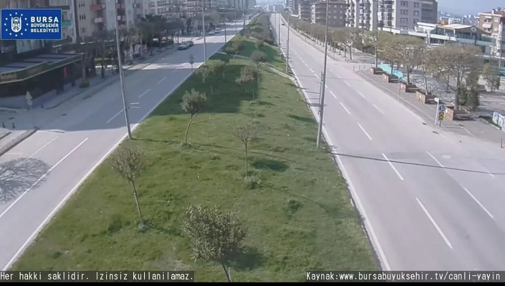 İşte sokağa çıkma yasağı sonrası Bursa!