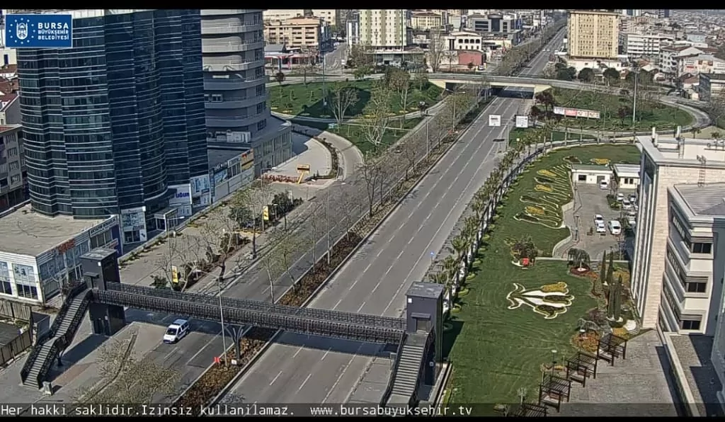 İşte sokağa çıkma yasağı sonrası Bursa!