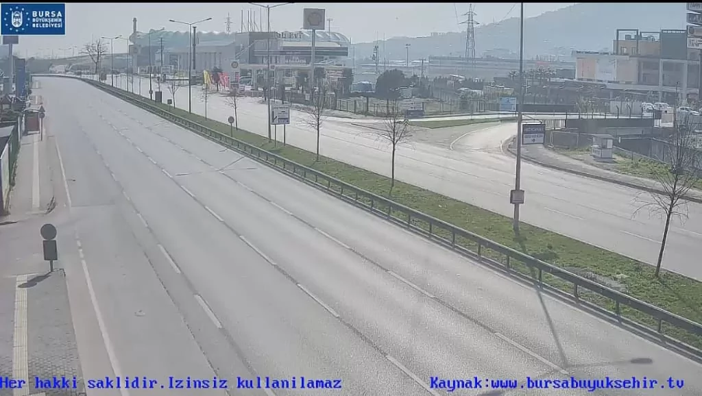 İşte sokağa çıkma yasağı sonrası Bursa!