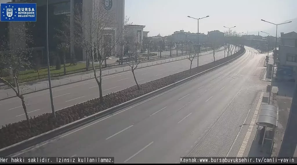 İşte sokağa çıkma yasağı sonrası Bursa!