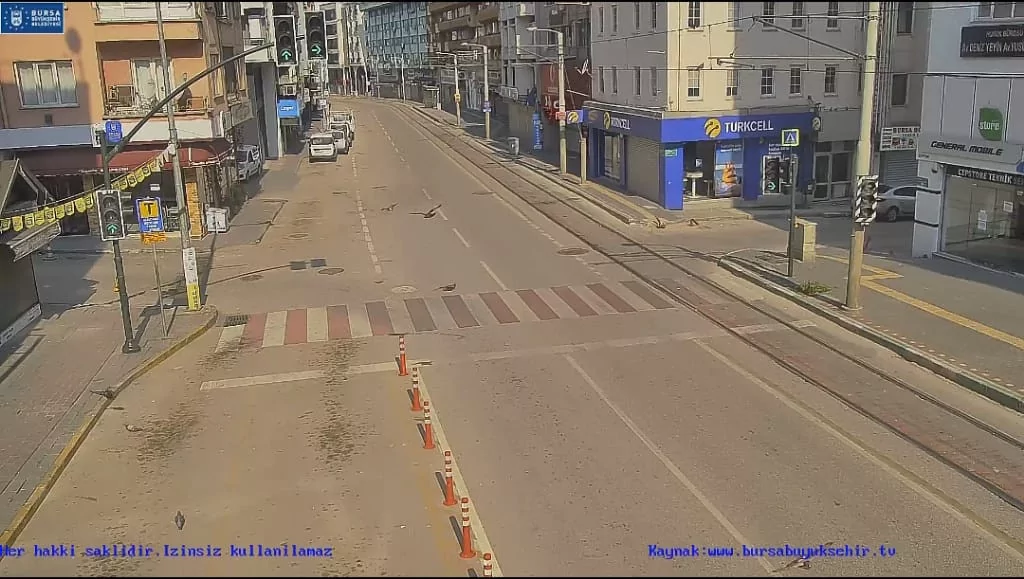 İşte sokağa çıkma yasağı sonrası Bursa!