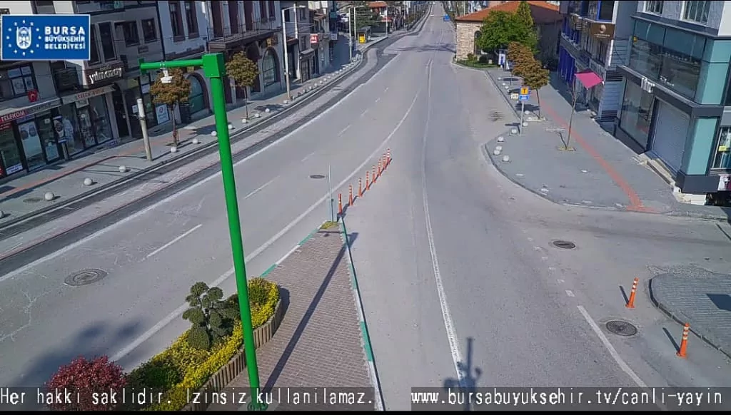 İşte sokağa çıkma yasağı sonrası Bursa!