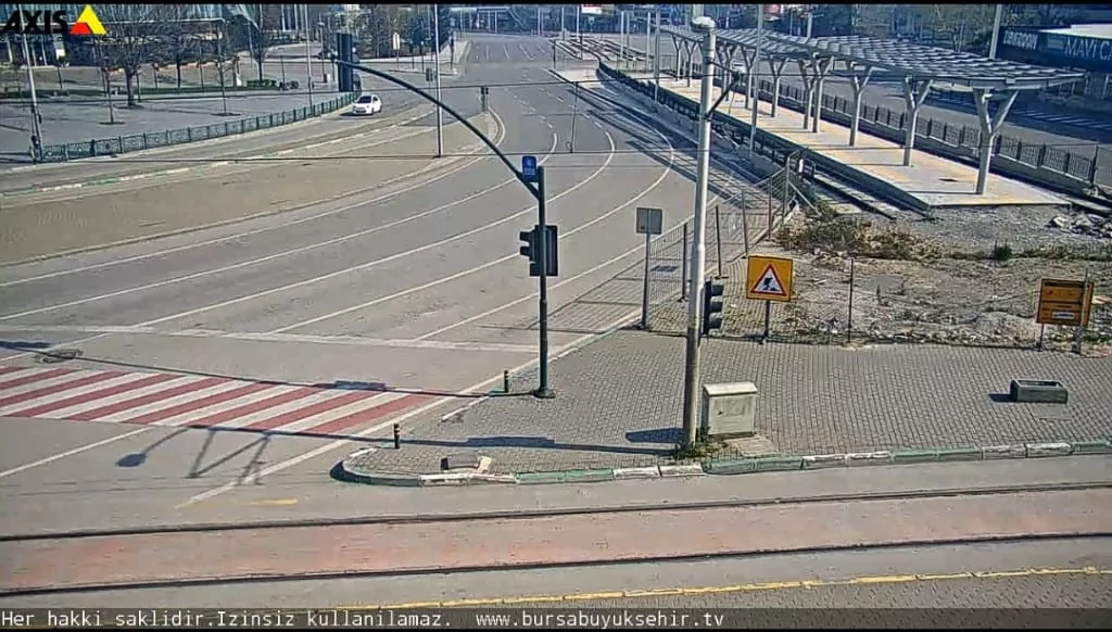 İşte sokağa çıkma yasağı sonrası Bursa!