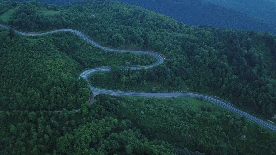 Bursa'da ormanların görüntüsü büyüledi